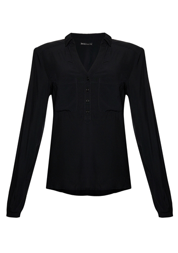 camisa viscose feminina hering